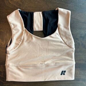 Forme posture correcting Women's Beige Sports Bra - Medium